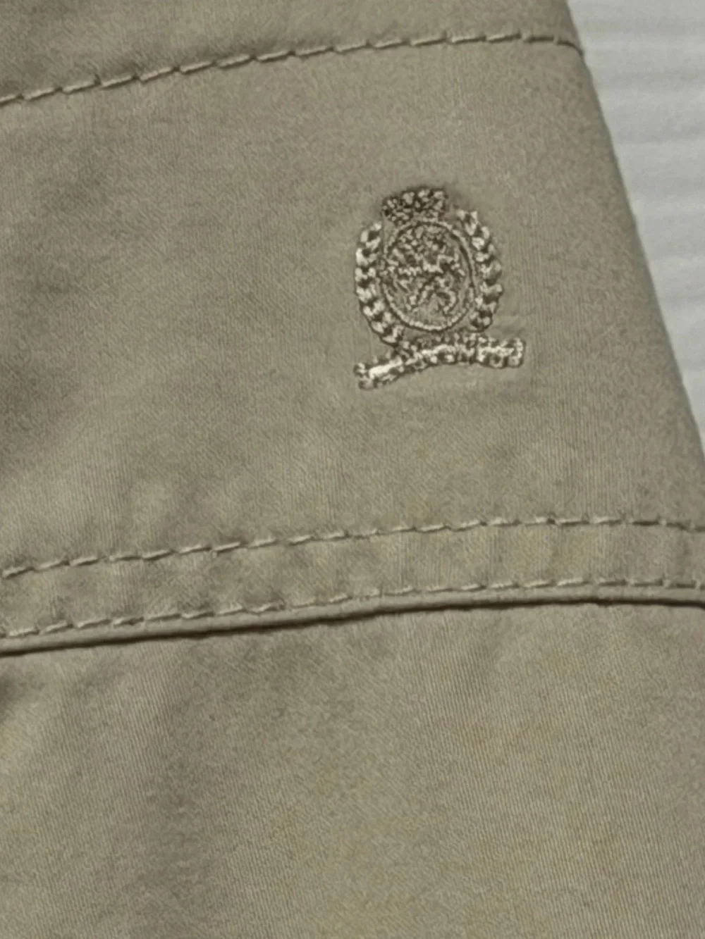 Tommy Hilfiger Cream A-Line Skirt